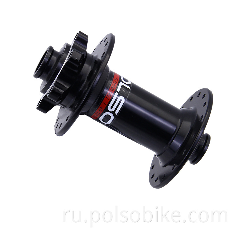 E-bike hub with disc brake